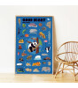 Poppik Discovery Sticker Poster // Good Night