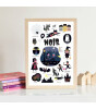 Poppik Mini Sticker Poster // Bouh