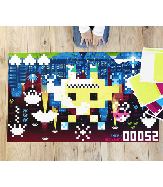 Poppik Creative Pixel Sticker Poster // Art