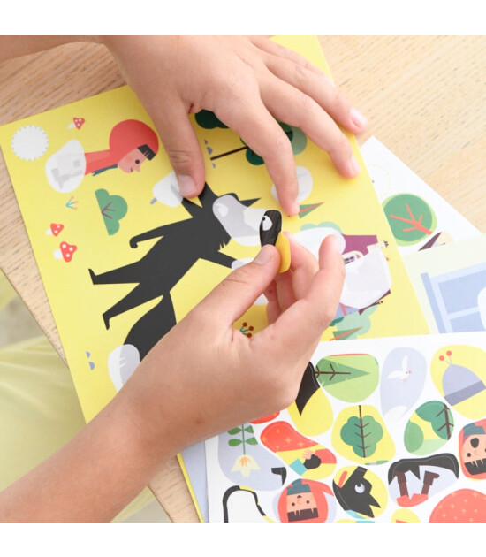 Poppik Sticker Stories // Little Red Riding Hood