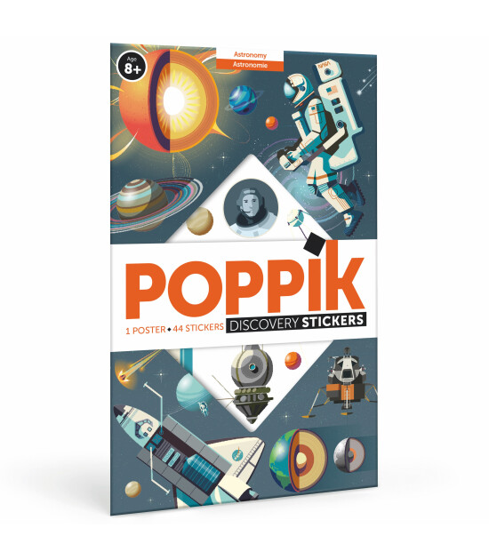 Poppik Discovery Sticker Poster // Astronomy