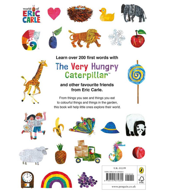 Penguin Random House Children's Uk Eric Carle's Book of Many Things : Over 200 First Words