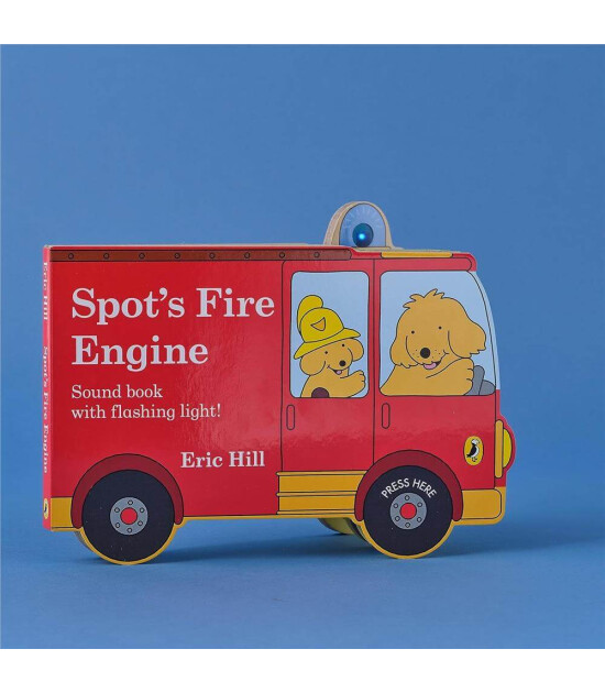 Penguin Random House Children's UK Spot's Fire Engine : shaped book with siren and flashing light!