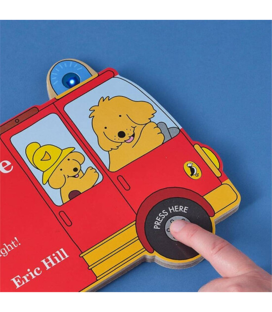 Penguin Random House Children's UK Spot's Fire Engine : shaped book with siren and flashing light!