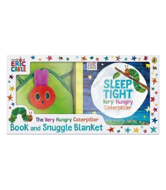 Puffin The Very Hungry Caterpillar Book and Snuggle Blanket