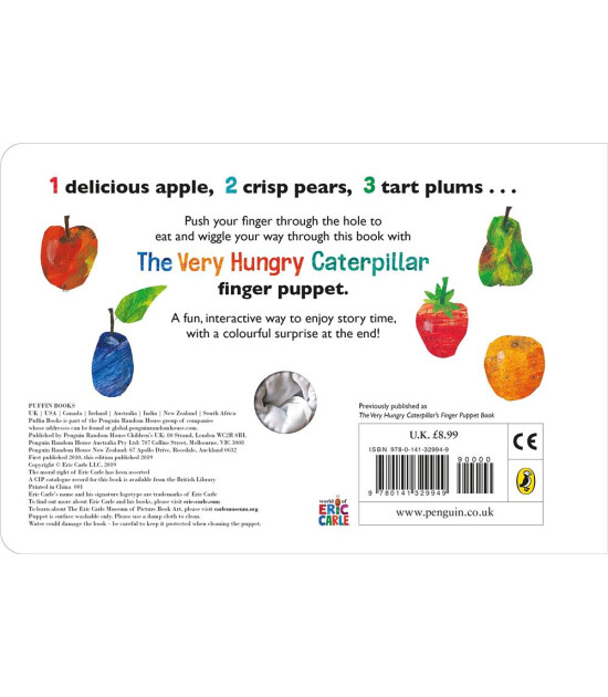 Penguin Random House Children's Uk The Very Hungry Caterpillar Finger Puppet Book : 123 Counting Book