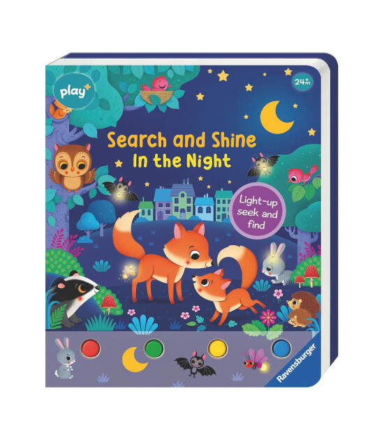 Ravensburger Search and Shine In The Night // Infant Sensory Book