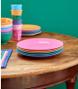 Rice Melamine Round Yemek Tabak // 6 Color