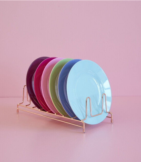 Rice Melamine Round Pasta Tabak // 6 Color