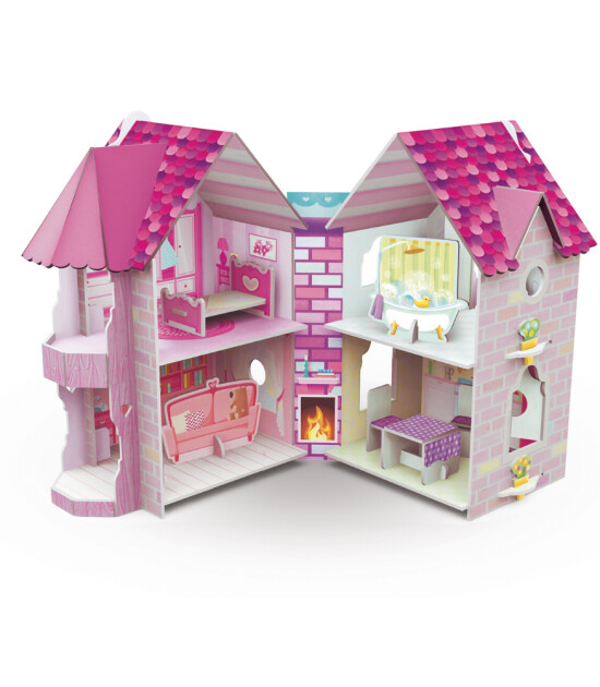 Sassi Junior 3D Karton Seti // Dollhouse