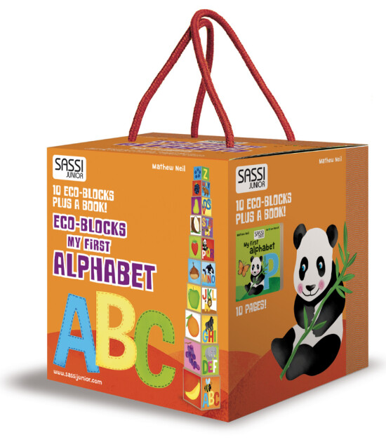 Sassi Junior Eco Blocks // My First Alphabet