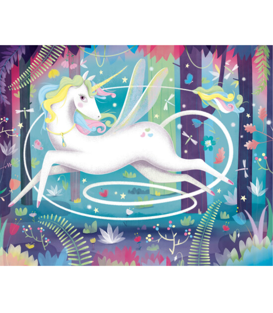 Sassi Junior Giant Puzzle // Unicorn (100 Parça)