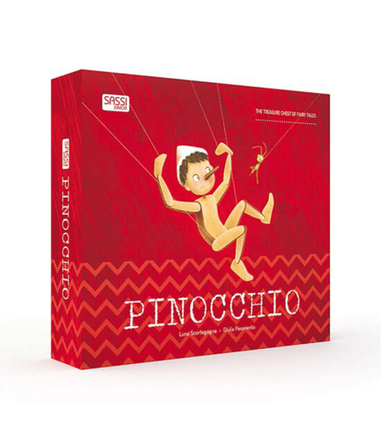 Sassi Junior Karton Oyun Setli Kitap // Pinocchio