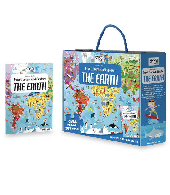 Sassi Junior Puzzle // Earth (205 Parça)