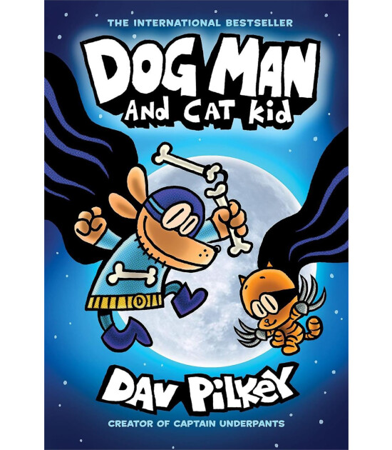 Scholastic Dog Man 4: Dog Man and Cat Kid