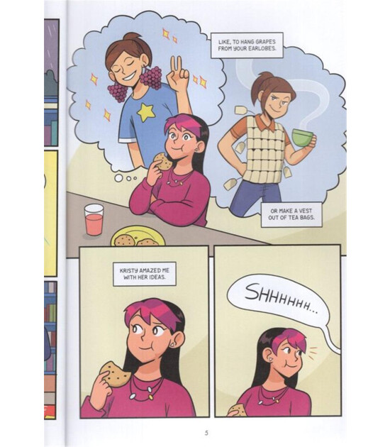 Scholastic The Babysitters Club Graphic Novel: Claudia and the Bad Joke #15