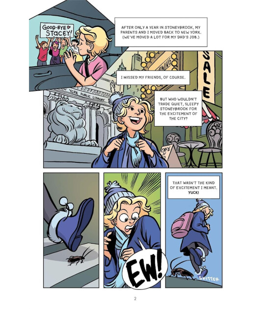 Scholastic The Babysitters Club Graphic Novel: Stacey's Mistake #14