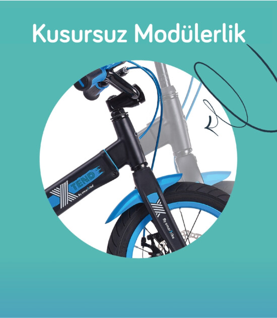 SmarTrike Xtend 3 Aşamalı Büyüyebilen Çocuk Bisikleti (3-7 Yaş) // Blue