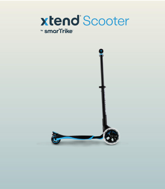 SmarTrike Xtend 3 Aşamalı Büyüyebilen Çocuk Scooter (3-12 Yaş) // Blue