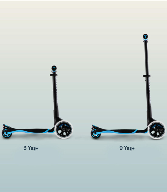 SmarTrike Xtend 3 Aşamalı Büyüyebilen Çocuk Scooter (3-12 Yaş) // Blue