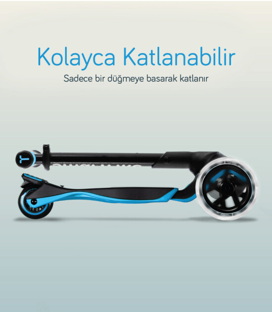 SmarTrike Xtend Büyüyebilen Ride On Scooter (12 Ay - 12 Yaş) // Blue