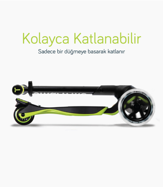 SmarTrike Xtend Büyüyebilen Ride On Scooter (12 Ay - 12 Yaş) // Lime