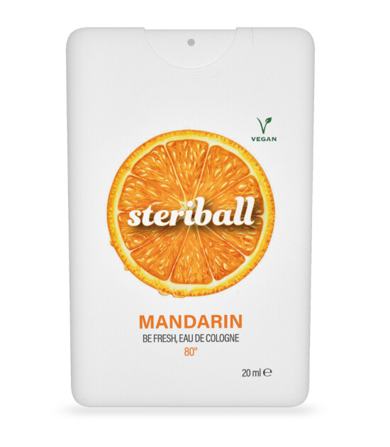 Steriball Be Fresh Kolonya - 20 ml // Mandalina