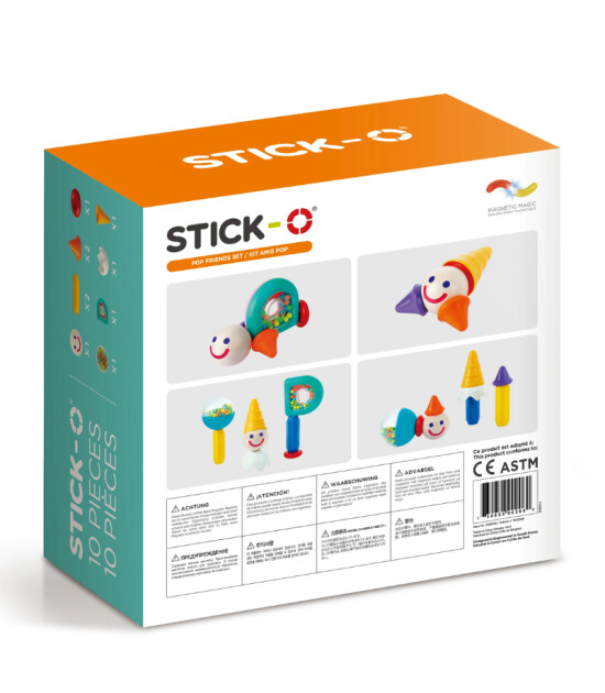 Stick-O Mıknatıslı POP Friends Seti (10 Parça)