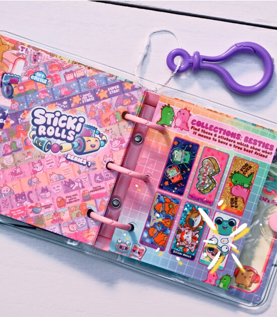 Sticki Rolls Sticki Book Pack (120 sticker + Book)