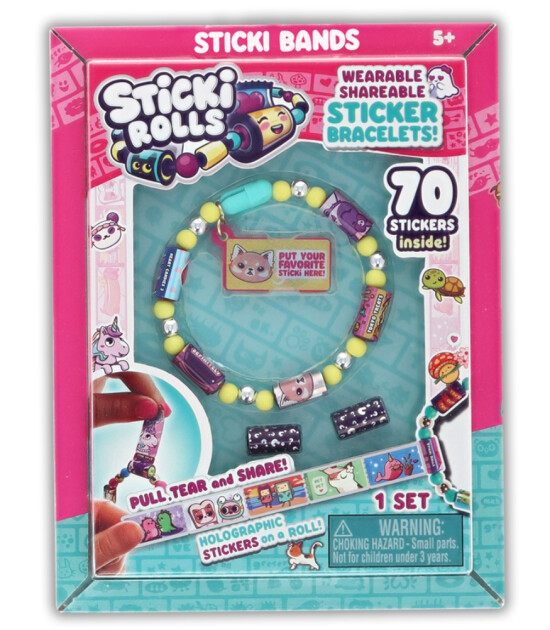 Sticki Rolls Sticki Band Set (70 Sticker)