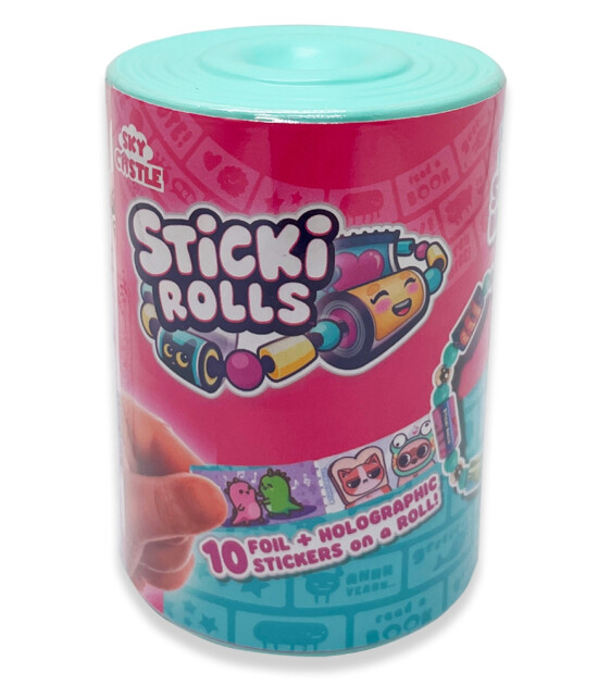 Sticki Rolls Sticki Band Capsule Bin (50 Sticker)