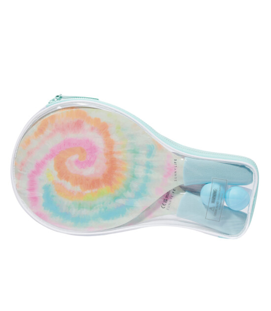 Sunnylife Plaj Raket Seti // Tie Dye Multi