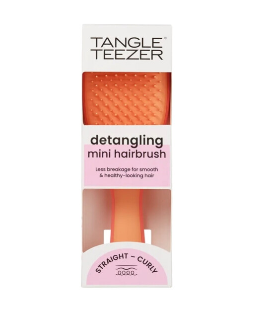 Tangle Teezer Ultimate Detangler Mini Saç Fırçası // Pink Orange