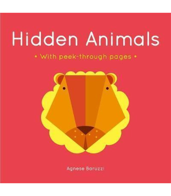 Templar Publishing Hidden Animals : A board book with peek-through pages