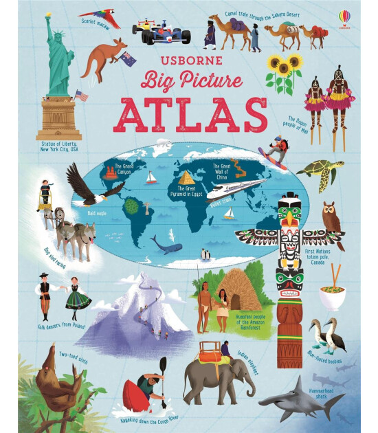 Usborne Publishing Big Picture Atlas