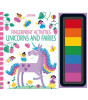 Usborne Fingerprint Activities // Unicorns and Fairies