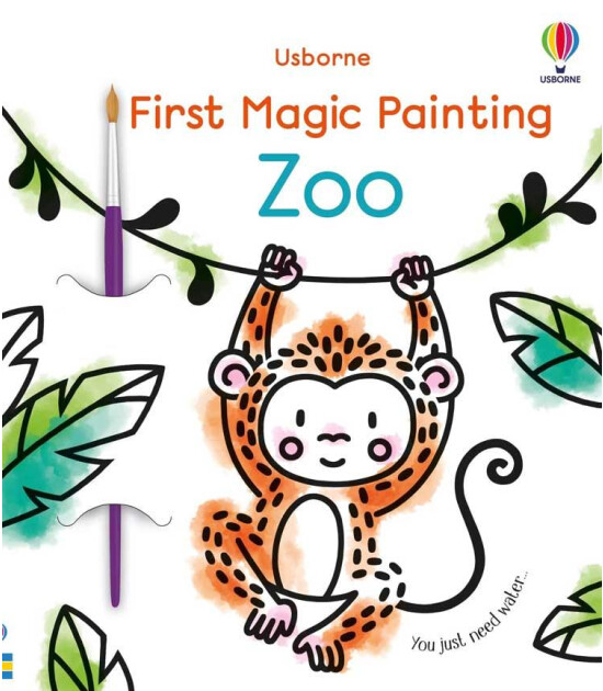 Usborne Publishing First Magic Painting: Zoo