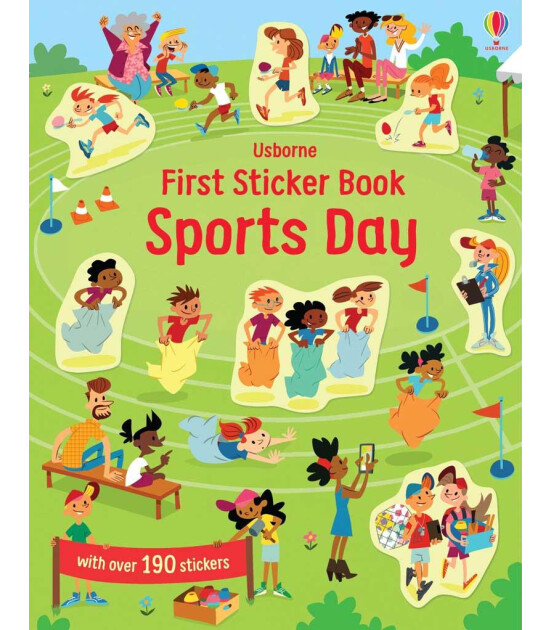 Usborne Publishing First Sticker Book: Sports Day