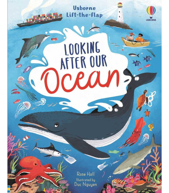 Usborne Publishing Lift-the-Flap: Looking After Our Ocean