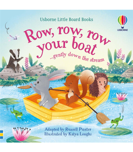 Usborne Publishing Little Board Books: Row, Row, Row Your Boat