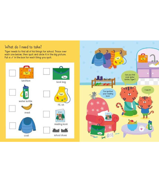 Usborne Publishing Starting School Activity Book