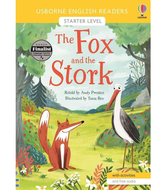 Usborne Publishing Usborne English Readers: The Fox and the Stork