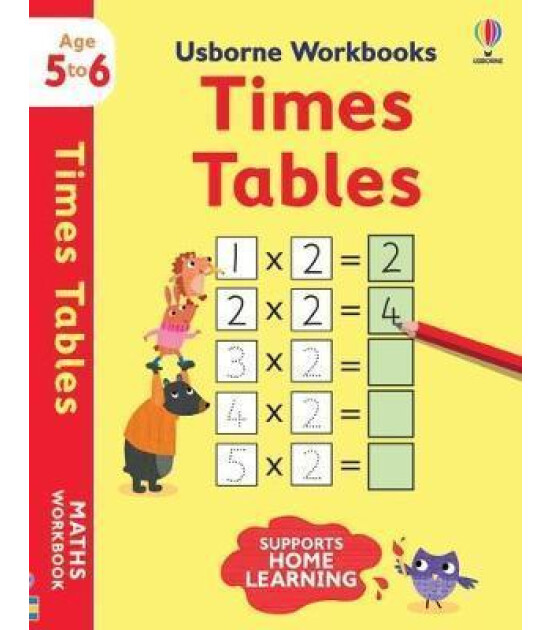 Usborne Usborne Workbooks Times tables 5-6