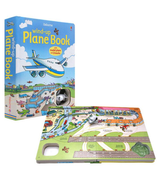 USB - Wind-Up Plane Book