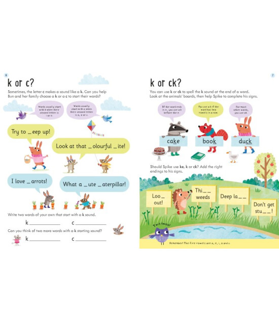 Usborne Usborne Workbooks Spelling 5-6