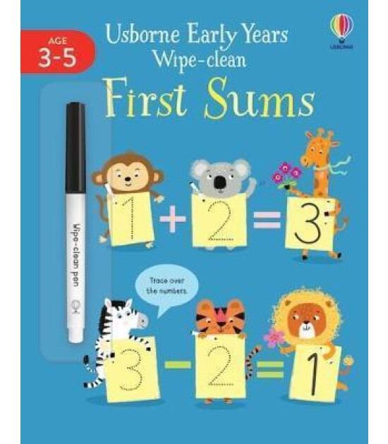 Usborne Early Years Wipe-Clean First Sums