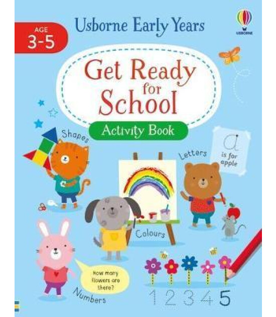 Usborne Get Ready for School Activity Book