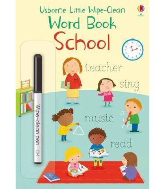 USB - Wipe-Clean Word Book School