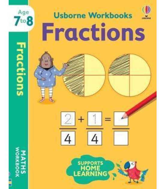 Usborne Usborne Workbooks Fractions 7-8