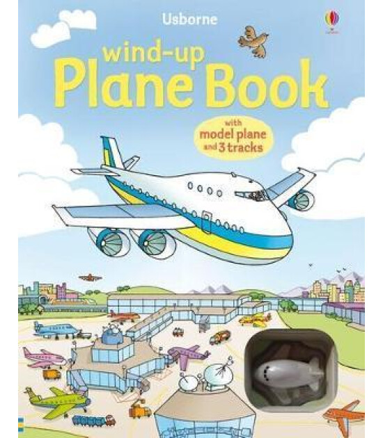 USB - Wind-Up Plane Book